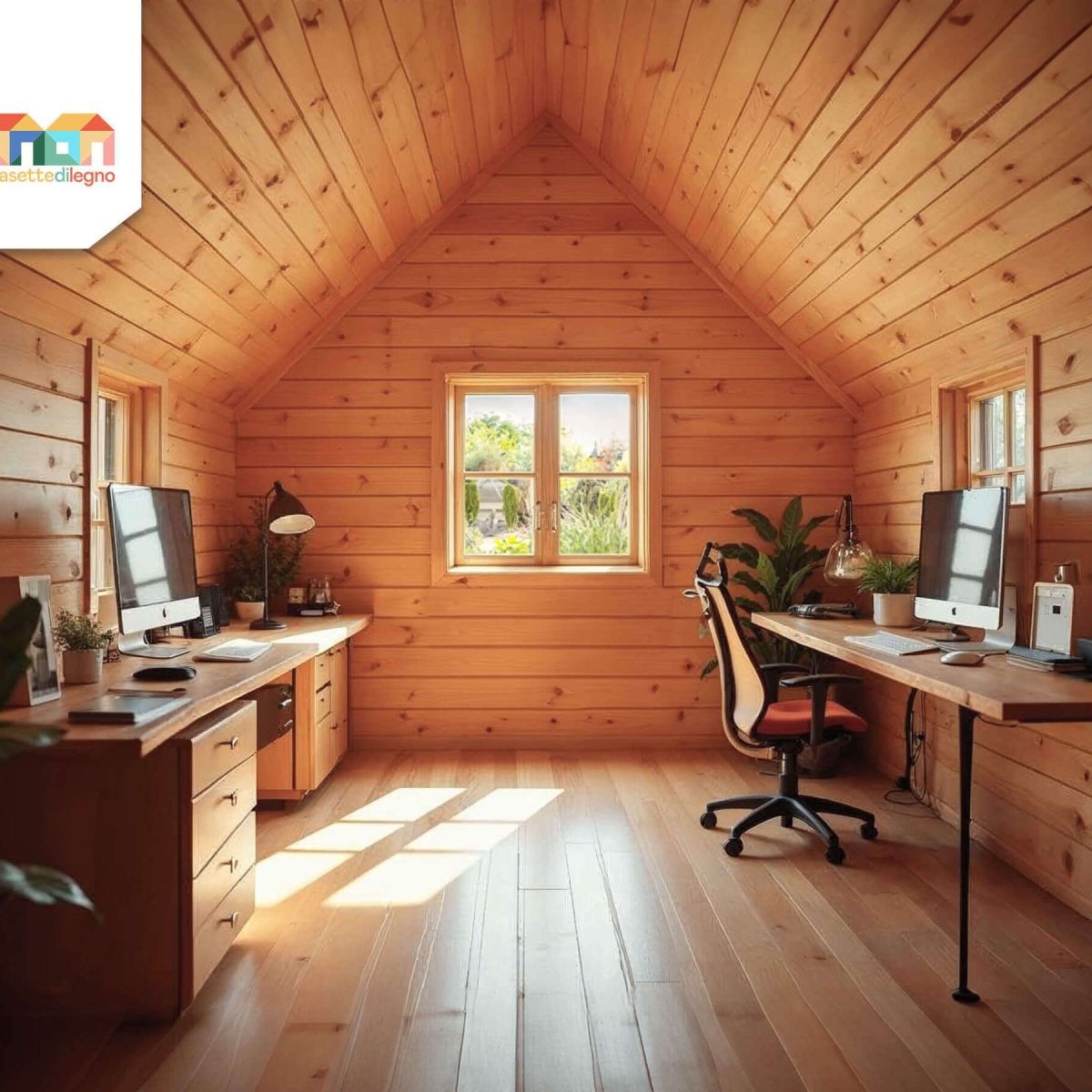 Smartworking? Fallo nella casetta di legno