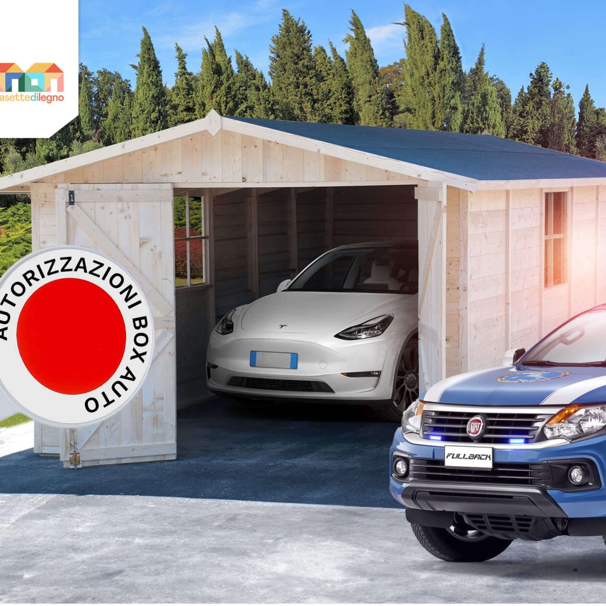 Le autorizzazioni necessarie per il tuo box auto in legno