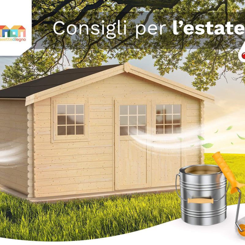 Manutenzione delle casette in legno: i consigli per l'estate