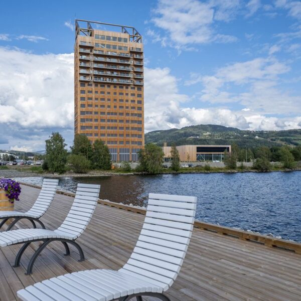 L’edificio in legno più alto al Mondo il Mjøstårnet in Norvegia