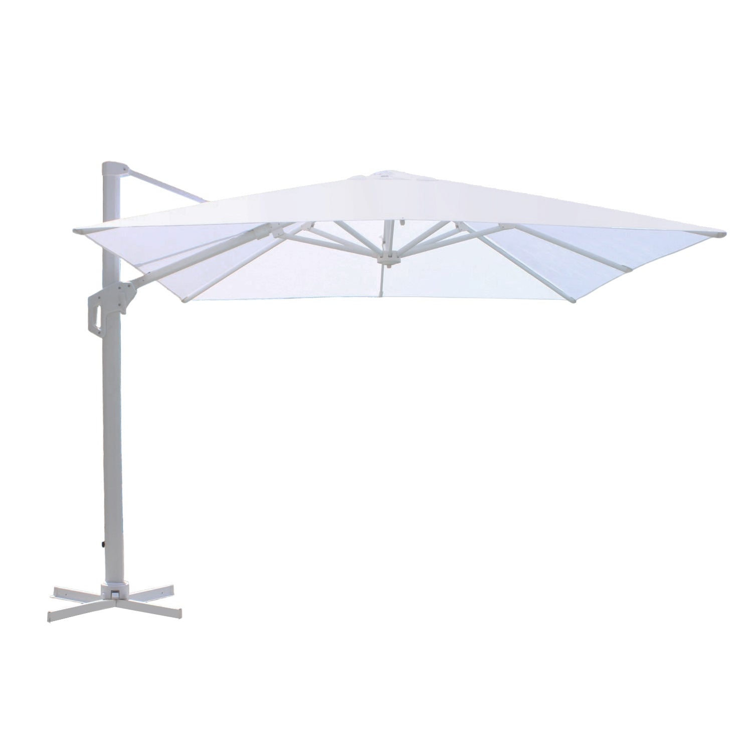 OMBRELLONE STEPHENSON BIANCO P/L 3 X 4 TELO BIANCO