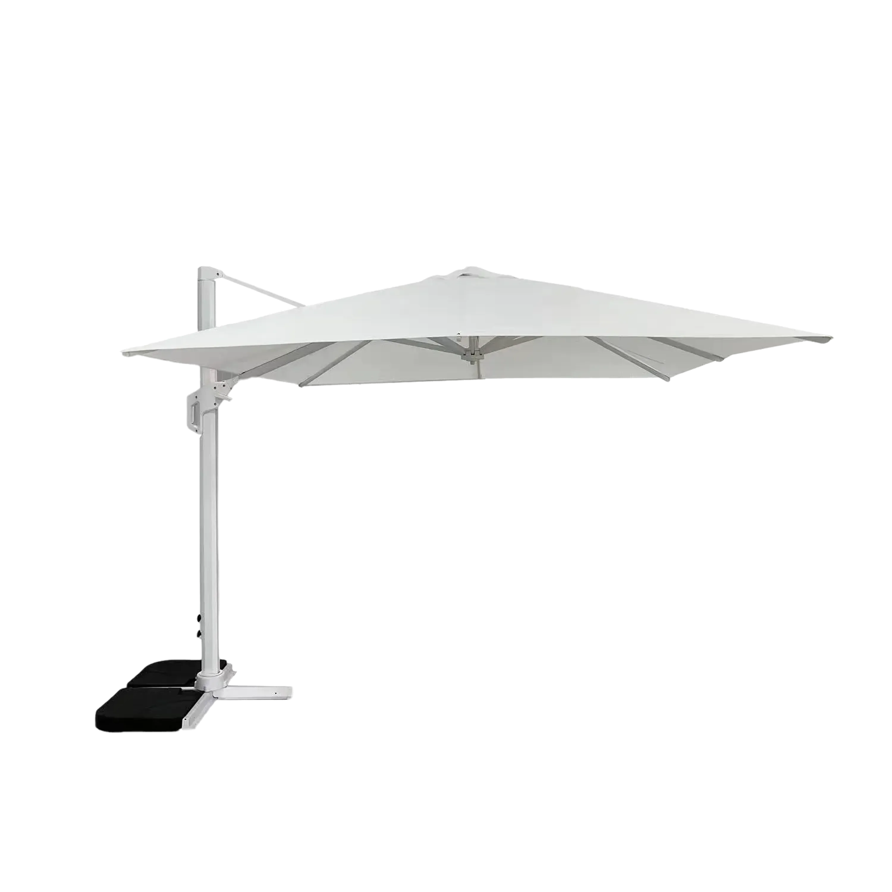 OMBRELLONE STEPHENSON BIANCO P/L 3 X 3 TELO BIANCO