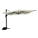 OMBRELLONE STEPHENSON NERO P/L 3 X 3 TELO BEIGE