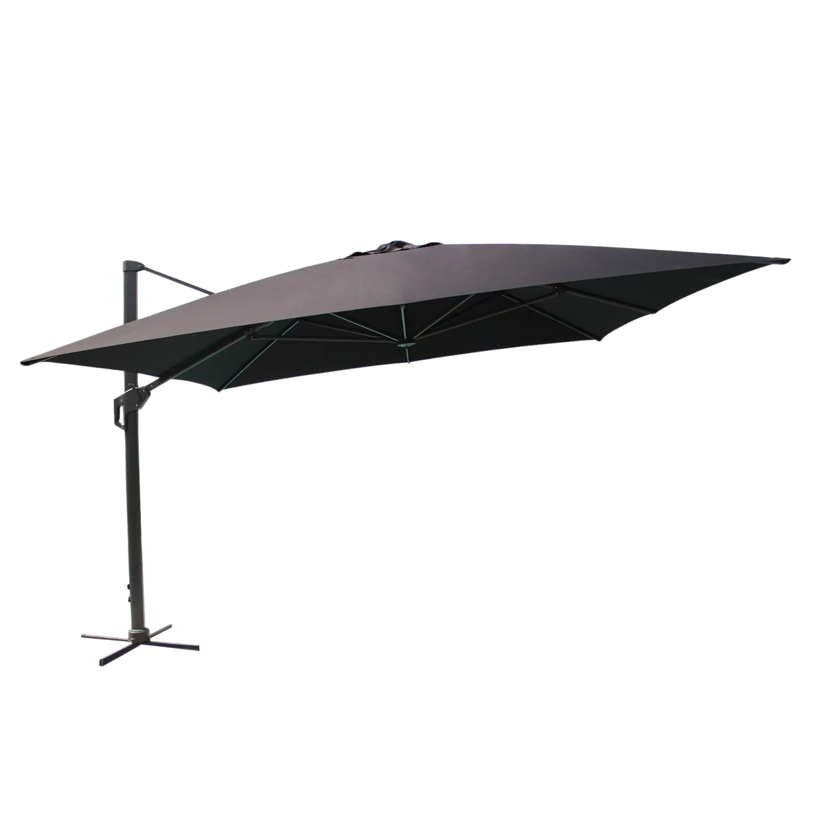 OMBRELLONE STEPHENSON NERO P/L 4 X 4 TELO NERO