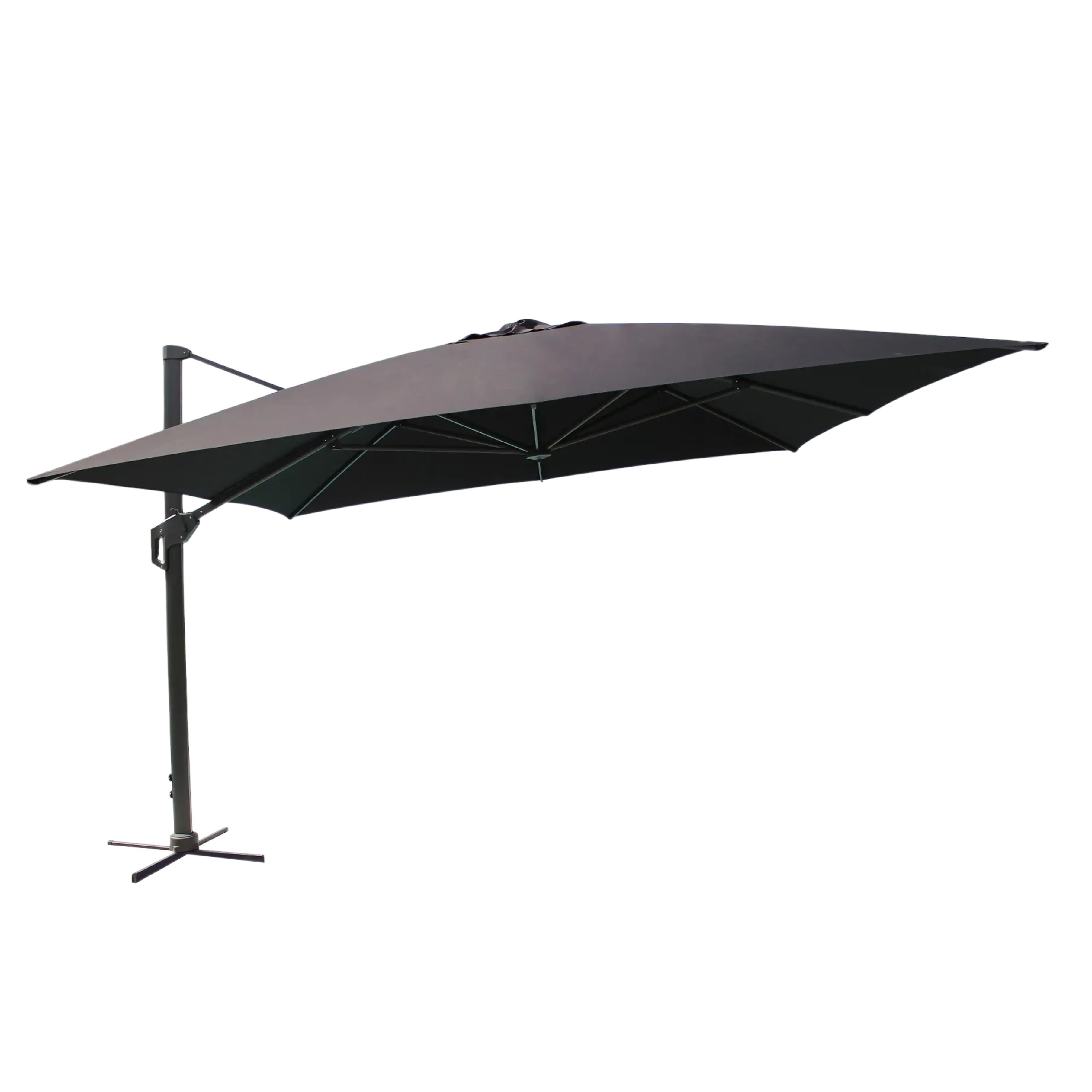 OMBRELLONE STEPHENSON NERO P/L 4 X 4 TELO NERO