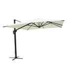 OMBRELLONE STEPHENSON NERO P/L 3 X 3 TELO BEIGE