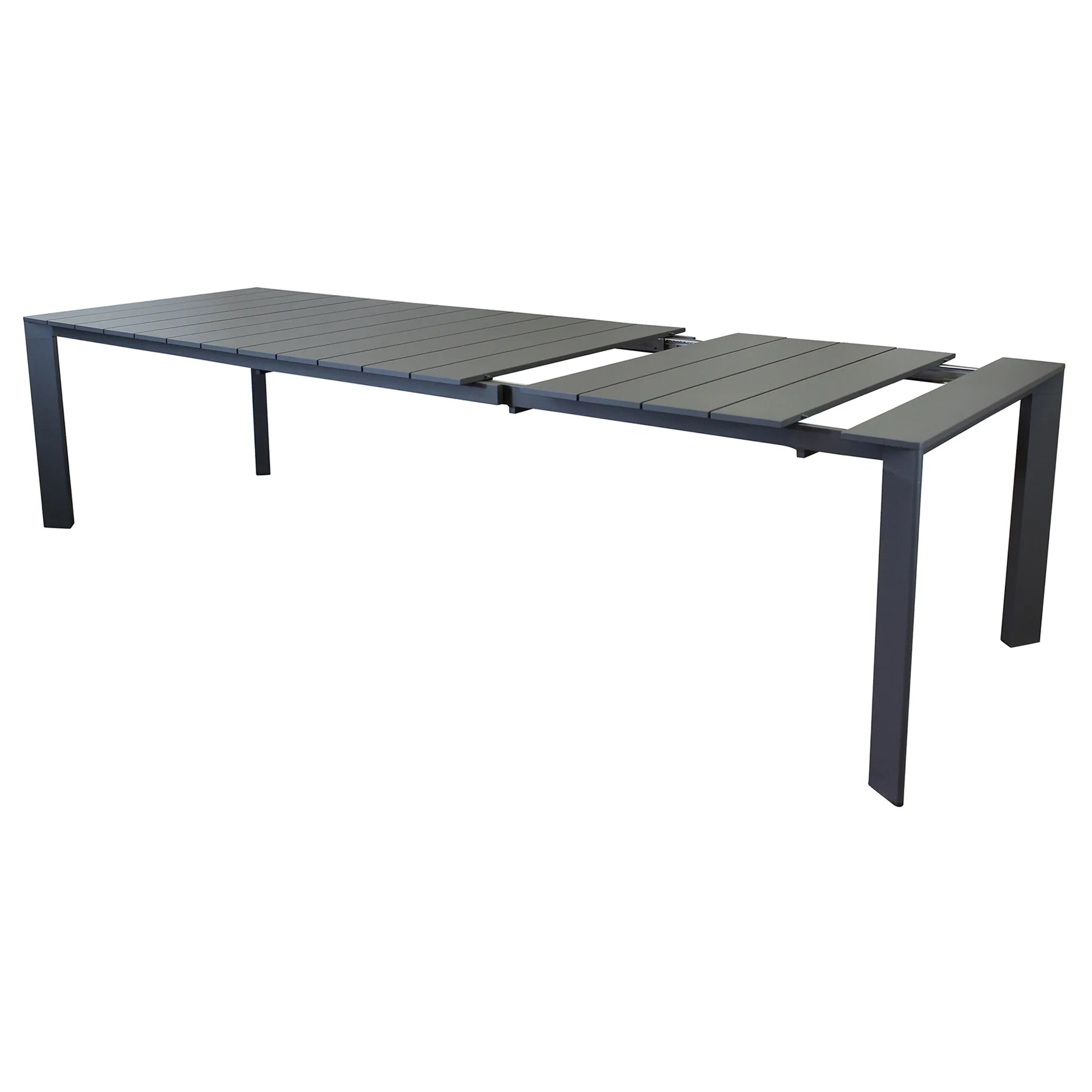 TAVOLO SACRAMENTO 215/280 X 100 ANTRACITE