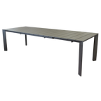 TAVOLO SACRAMENTO 215/280 X 100 TAUPE