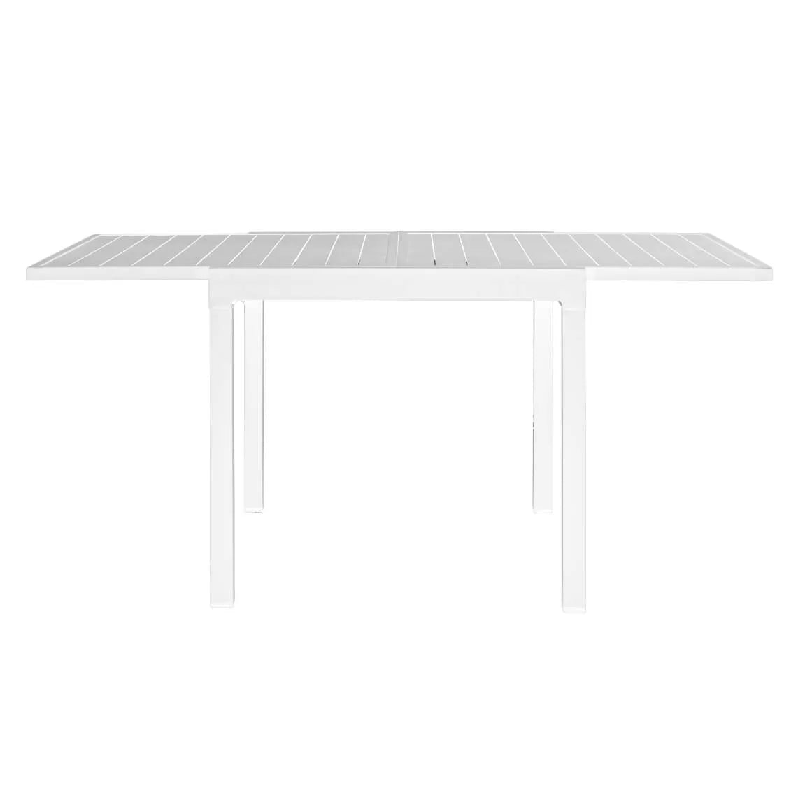TAVOLO HAWAII 90/180 X 90 BIANCO
