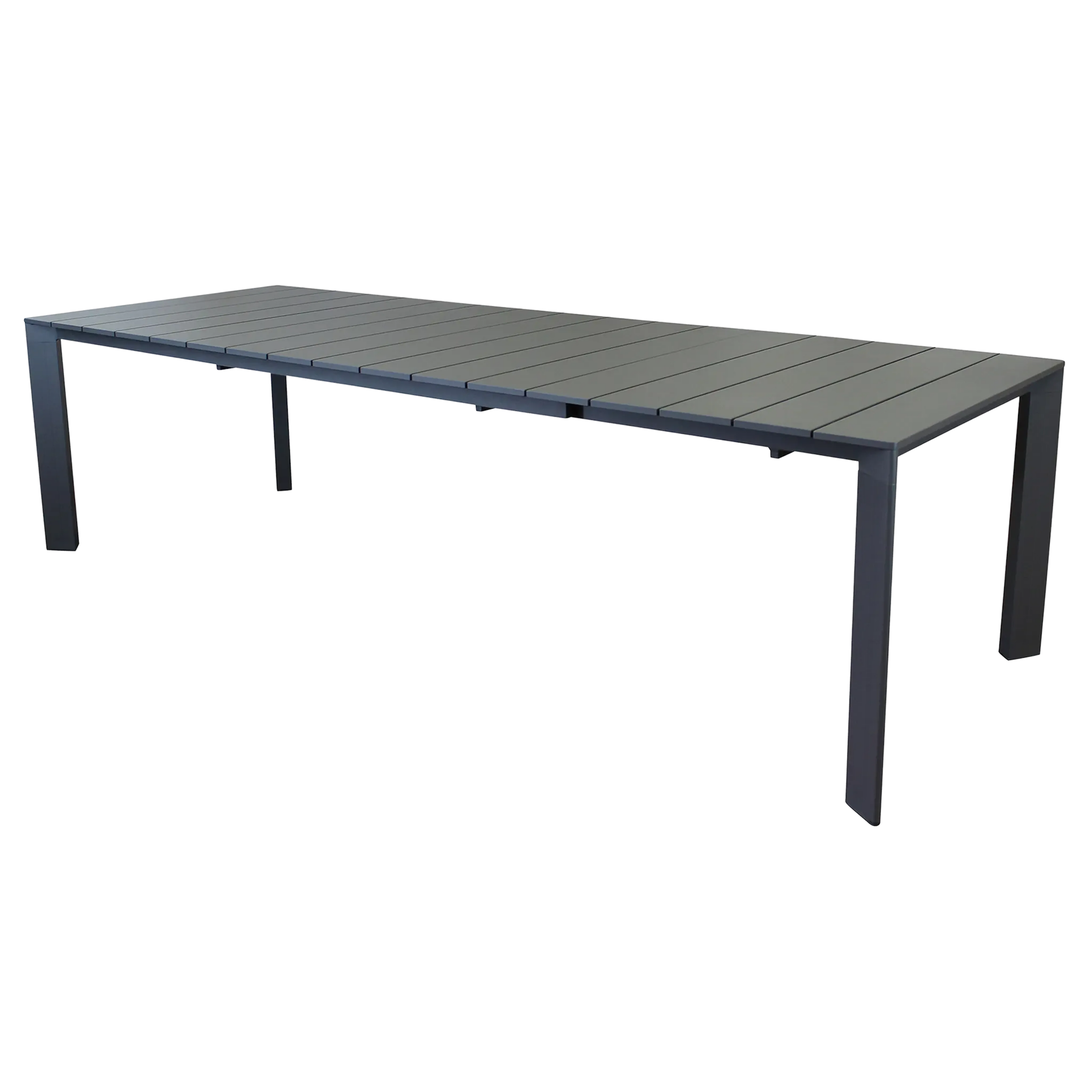 TAVOLO SACRAMENTO 215/280 X 100 ANTRACITE