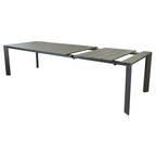 TAVOLO SACRAMENTO 215/280 X 100 TAUPE