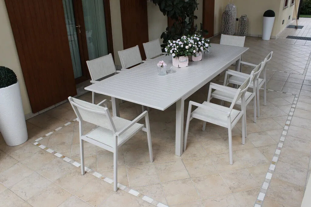 TAVOLO CUBA ALLUNGABILE 150/210 X 90 TORTORA
