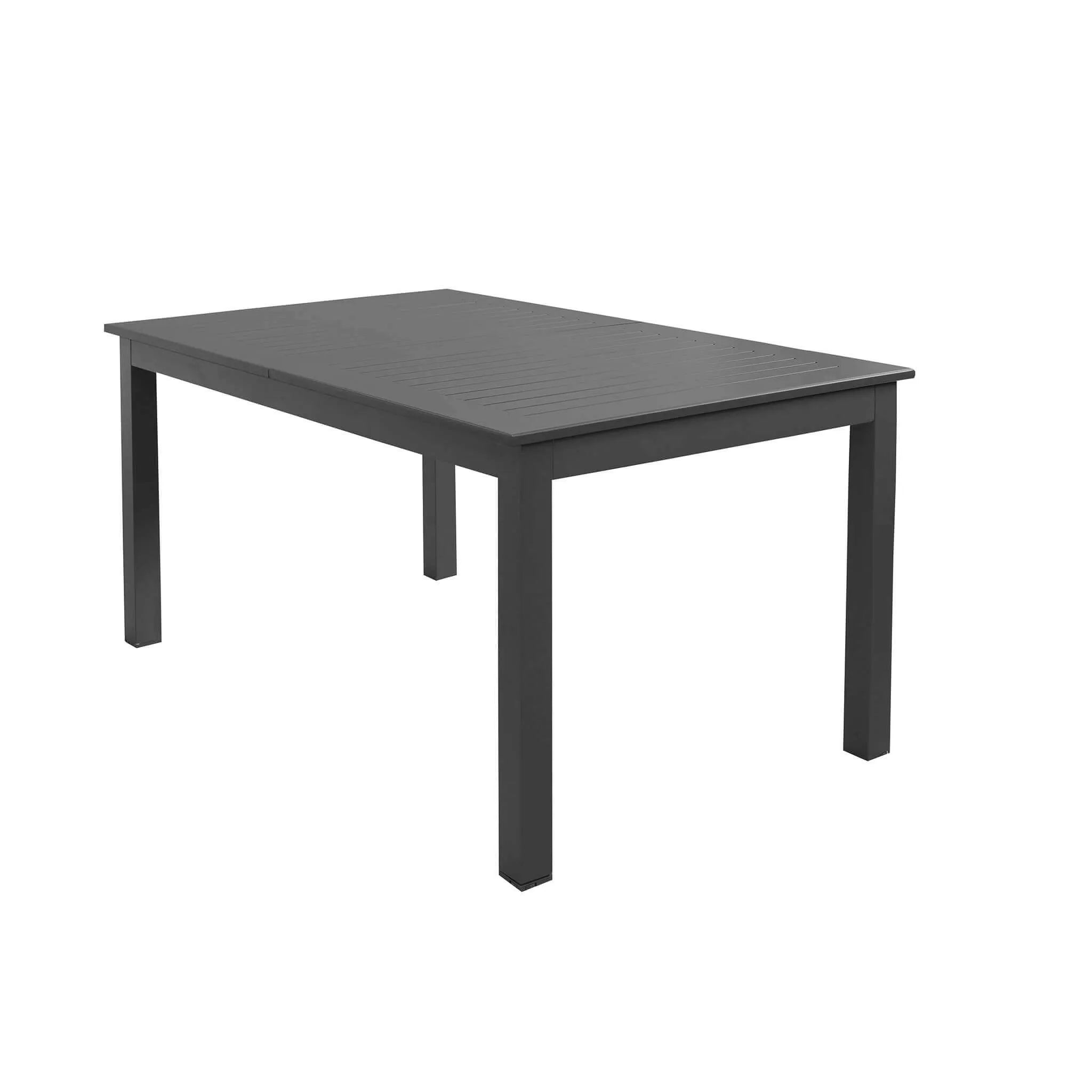 TAVOLO CUBA ALLUNGABILE 150/210 X 90 ANTRACITE