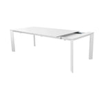 TAVOLO SACRAMENTO 215/280 X 100 BIANCO